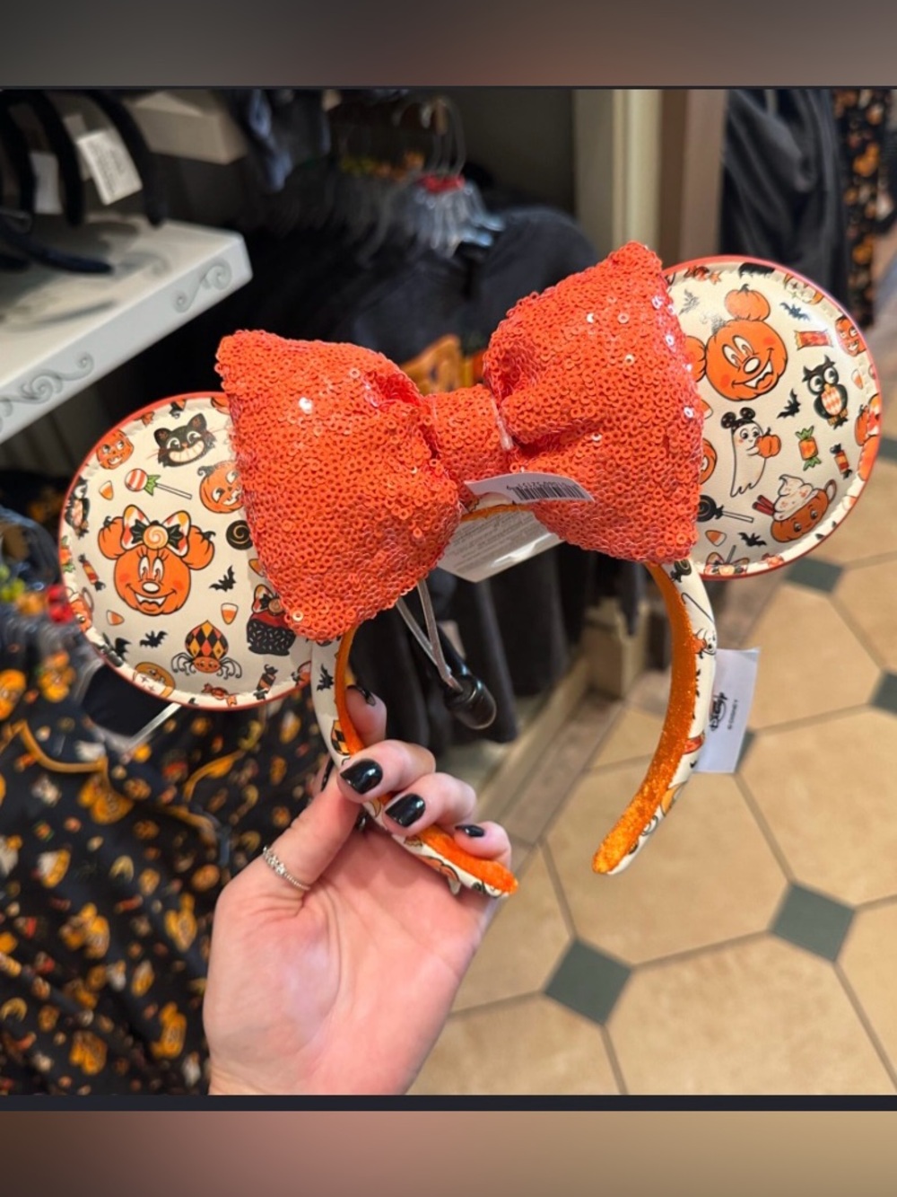 Disney Halloween Pumpkin Ears